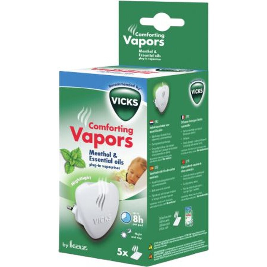 Vicks air freshener, menthol 5 pcs