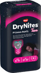 Huggies&#174; Dry Nites Large Diapers for Girls 27-57 kg, 9 pcs