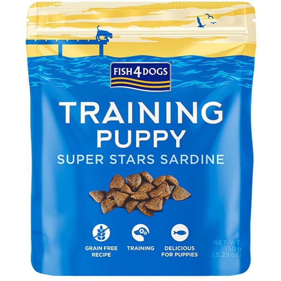 Fish4Dogs Puppy Training Palm Sardine 150 g