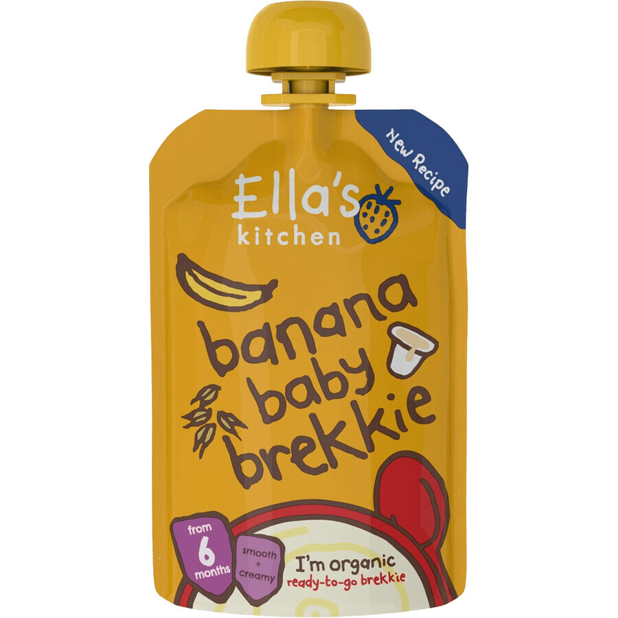 Ella's Kitchen Biologisch ontbijt met banaan en yoghurt 100 g