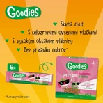 Goodies Oat bars with raspberries and apple 6 x 23 g