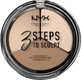 NYX Professional Makeup 3 Steps to Sculpt Contouring Palette tint Fair 5 g