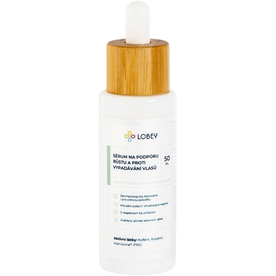 Lobey Serum om haargroei te bevorderen en haaruitval tegen te gaan 50 ml