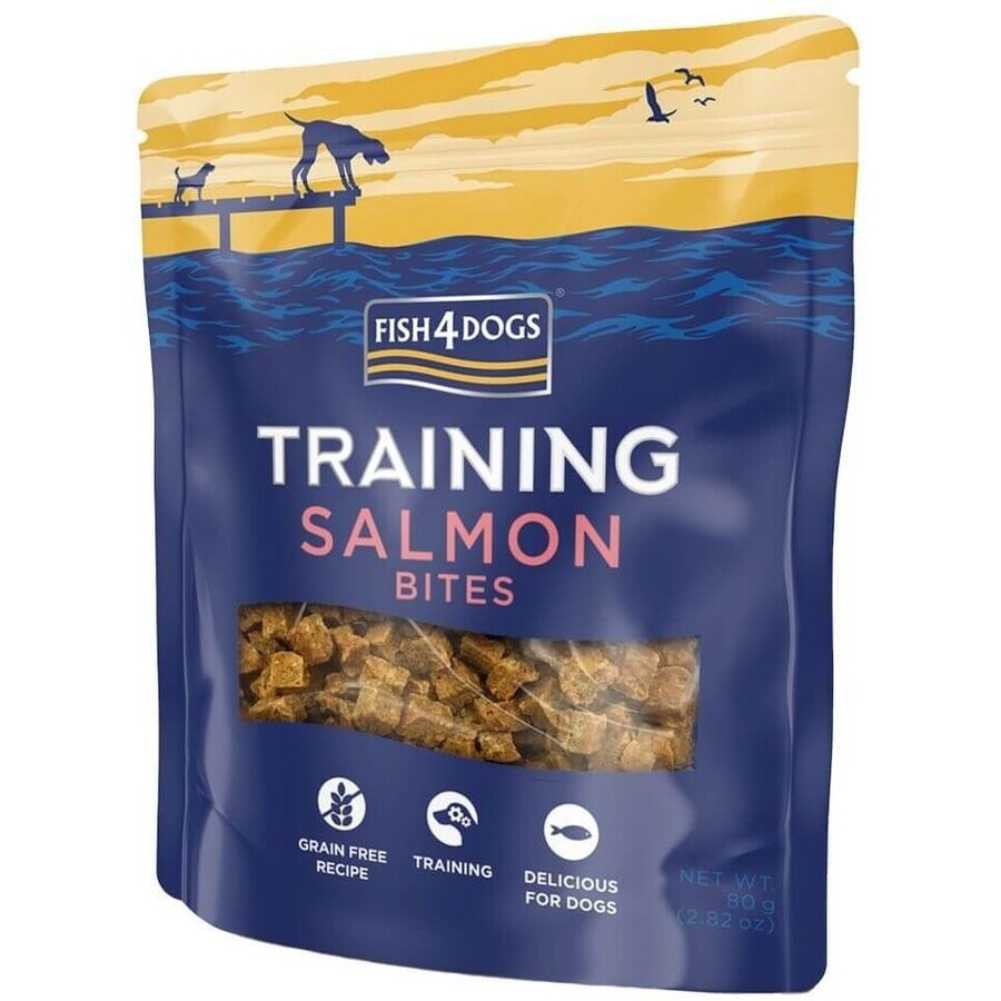 Fish4Dogs palm zalm hondentraining zalm 80 g