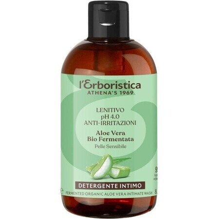 Erboristica Intimate cleansing gel with fermented aloe vera juice 250 ml