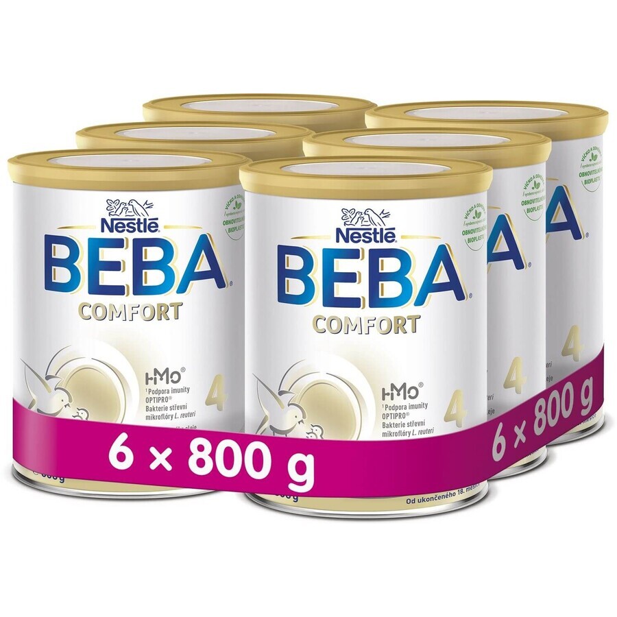 Nestlé Beba Comfort 4, 6 x 800 g