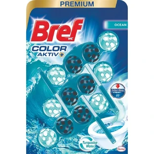 Bref WC block Power Aktiv ocean 3 x 50 g