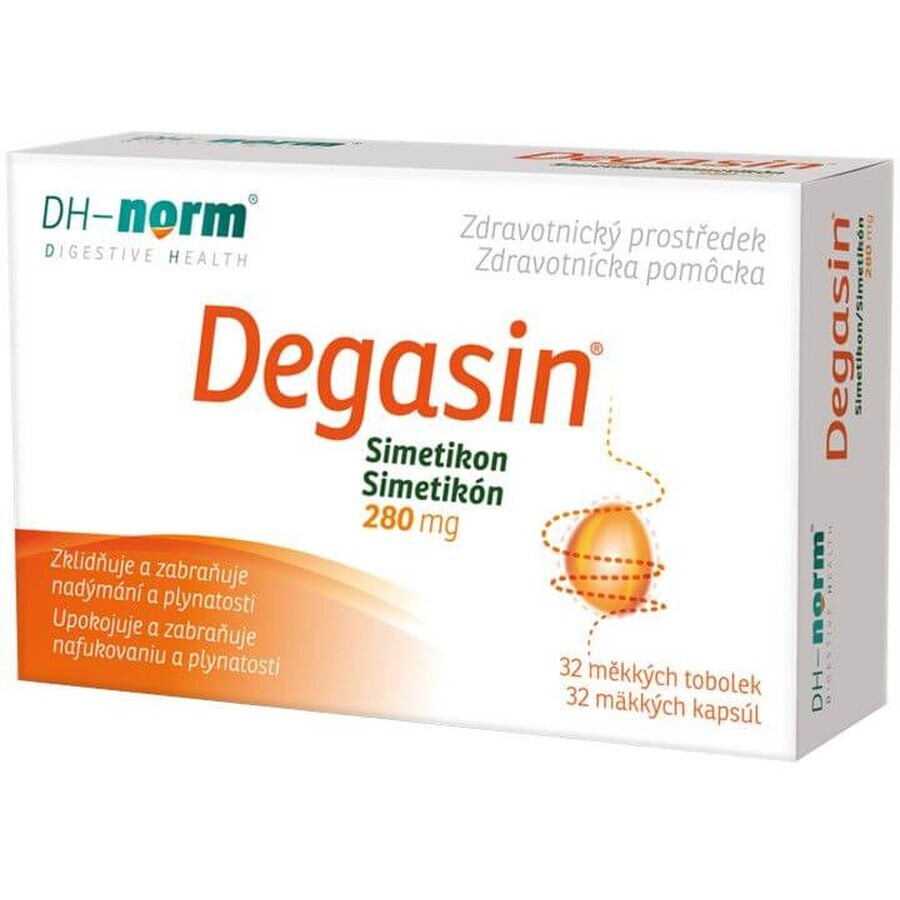 Walmark Degasin 280mg, 32 capsules