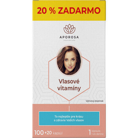 Aporosa Premium Haarvitaminen 120 capsules