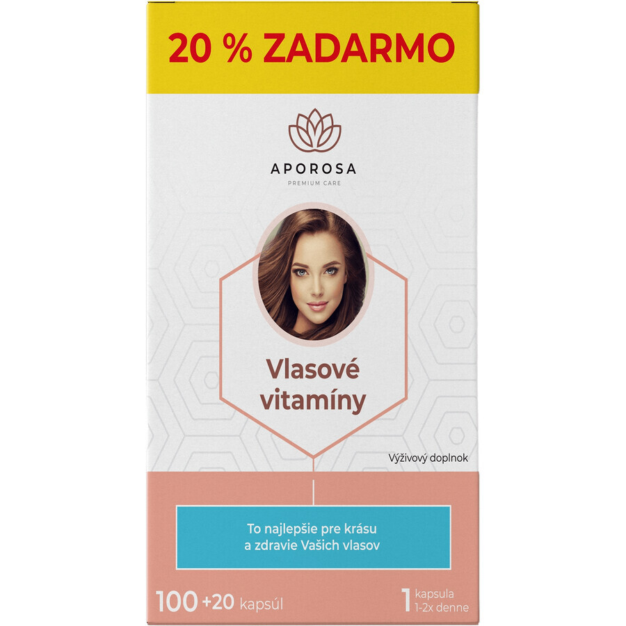 Aporosa Premium Haarvitaminen 120 capsules