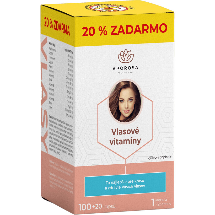 Aporosa Premium Haarvitaminen 120 capsules