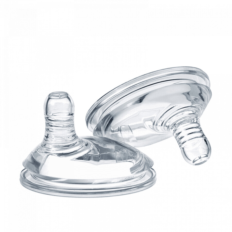 Tommee Tippee Ultra-Slow Flow Vervangingssproeikoppen 3m+ 2 stuks