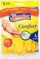 Spontex Comfort handschoenen maat. L, 2 x 2 stuks