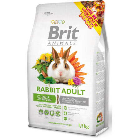 Brit Animals Rabbit Rabbit Adut Complete 1.5 kg