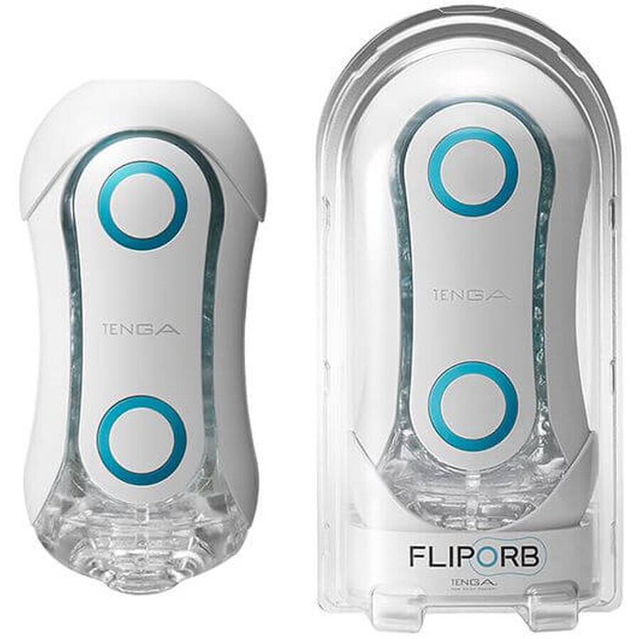 Tenga Masturbator Flip Orb Blauw Rush Blauw