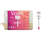 Geantă cadou pentru femei Gillette Venus Comfortglide Festival: aparat de ras + 2 capete + geantă de toaletă