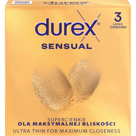 Durex Sensual 3 stuks