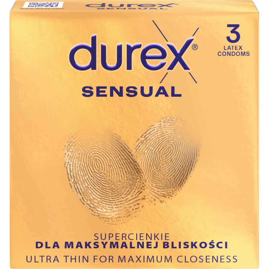 Durex Sensual 3 stuks