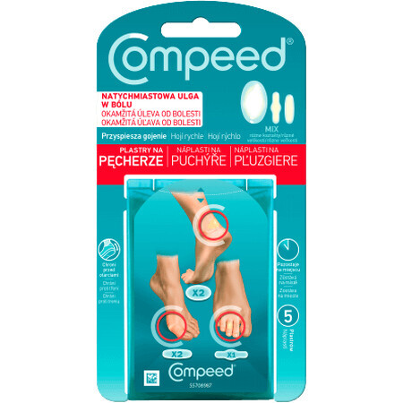 Compeed Blister patch mix 5 buc