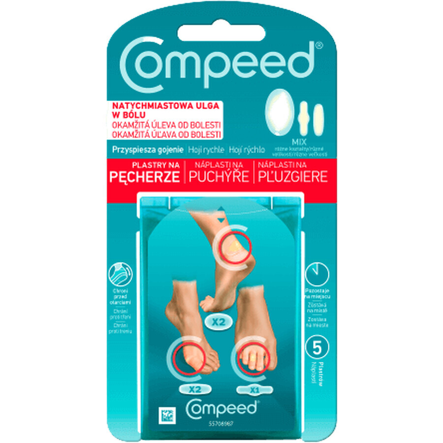 Compeed Blister patch mix 5 buc