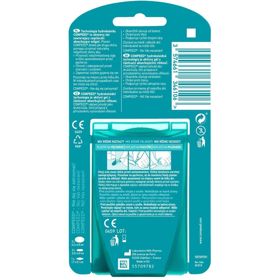 Compeed Blister patch mix 5 buc