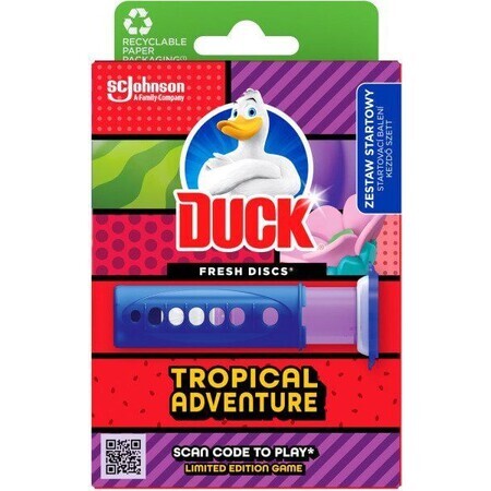 Duck Fresh Discs Tropical Adventure Toilet Blot 36 ml