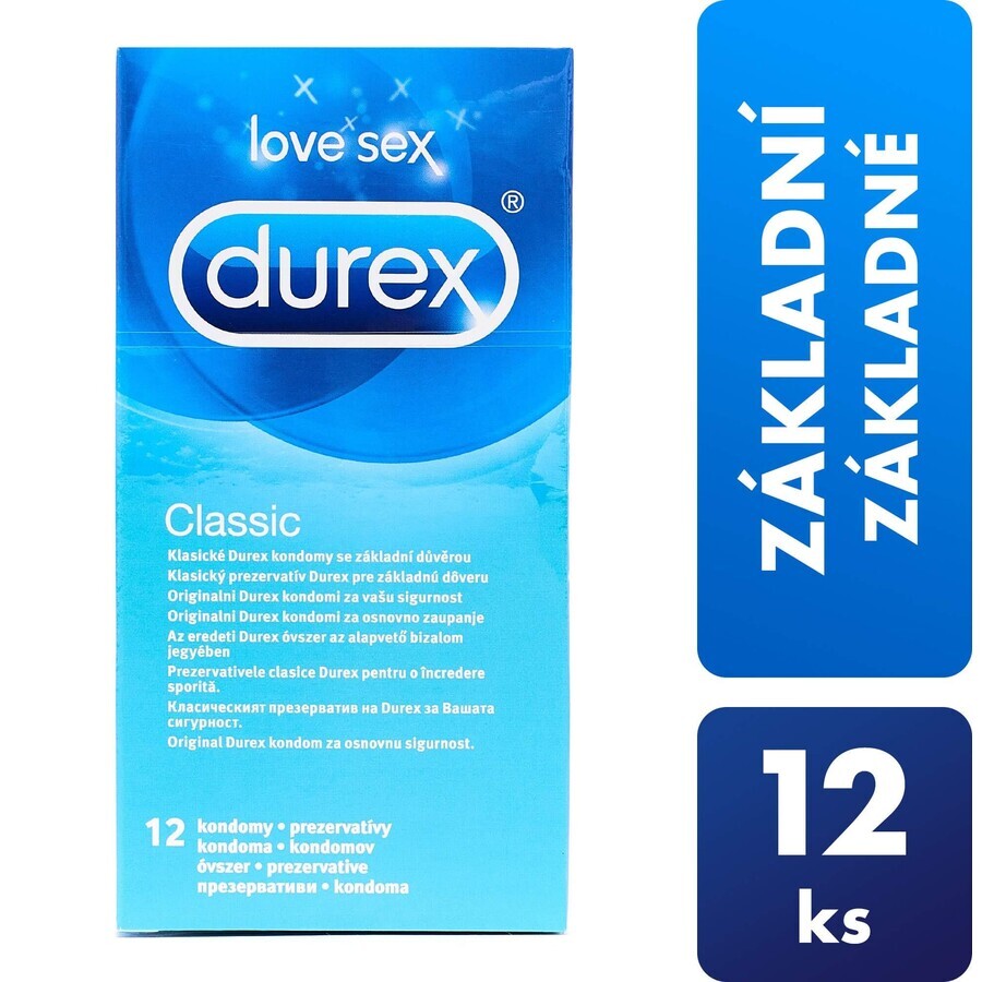 Durex Classic Condooms Classic 12 stuks