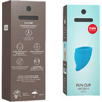 Cupa menstruală Fun Factory Fun Cup mărimea A albastru 20 ml