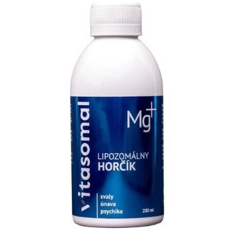 Magnesium liposomaal Vitasomaal zonder bewaarmiddelen 200 ml