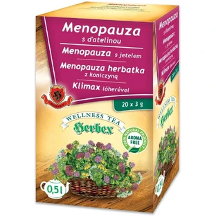 Herbex MENOPAUSE kruidenmix met klaver 20 x 3 g