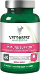 Vet&#39;s best Kauwbare immuniteit kauwtabletten voor honden 60 tabletten