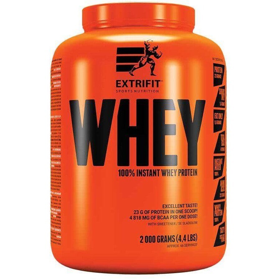 Extrifit 100% whey protein 80 chocolat 2000 g