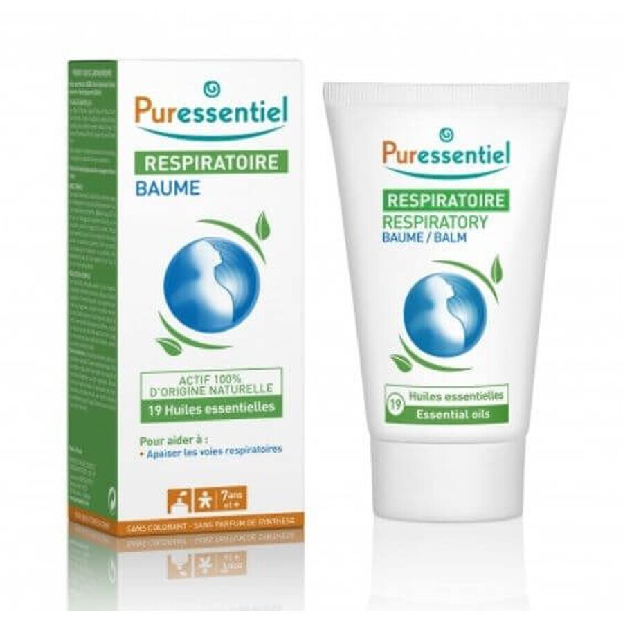 Puressentiel Adem Balsem met 19 essentiële oliën 50 ml