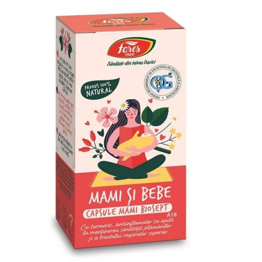 Biosept Mama en Baby A18, 30 capsules, Fares