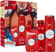 Old Spice Alpinist voor mannen: set met deodorantverstuiver, vaste deodorant en Whitewater douchegel met frisse geur