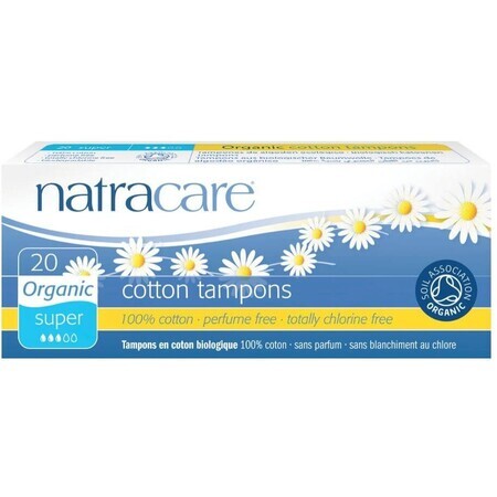 Natracare SUPER pads 20 pcs