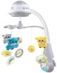 Baby Mix Carrousel boven het kinderbed met grijze lichtprojector