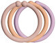 BIBS Lusringen, Blush/ Peach/ Dusky Lilac 12 stuks