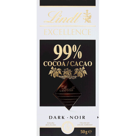 Chocolate caliente Lindt Excellence 99% 50 g