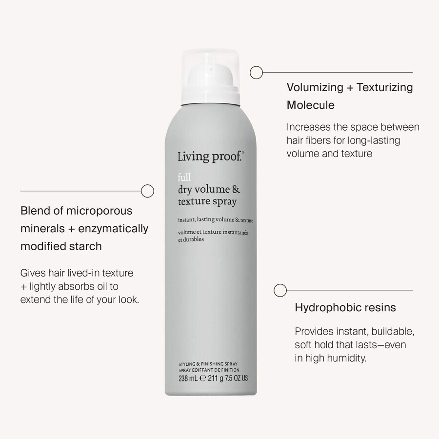 Living Proof Spray 238 ml voor droog volume en textuur