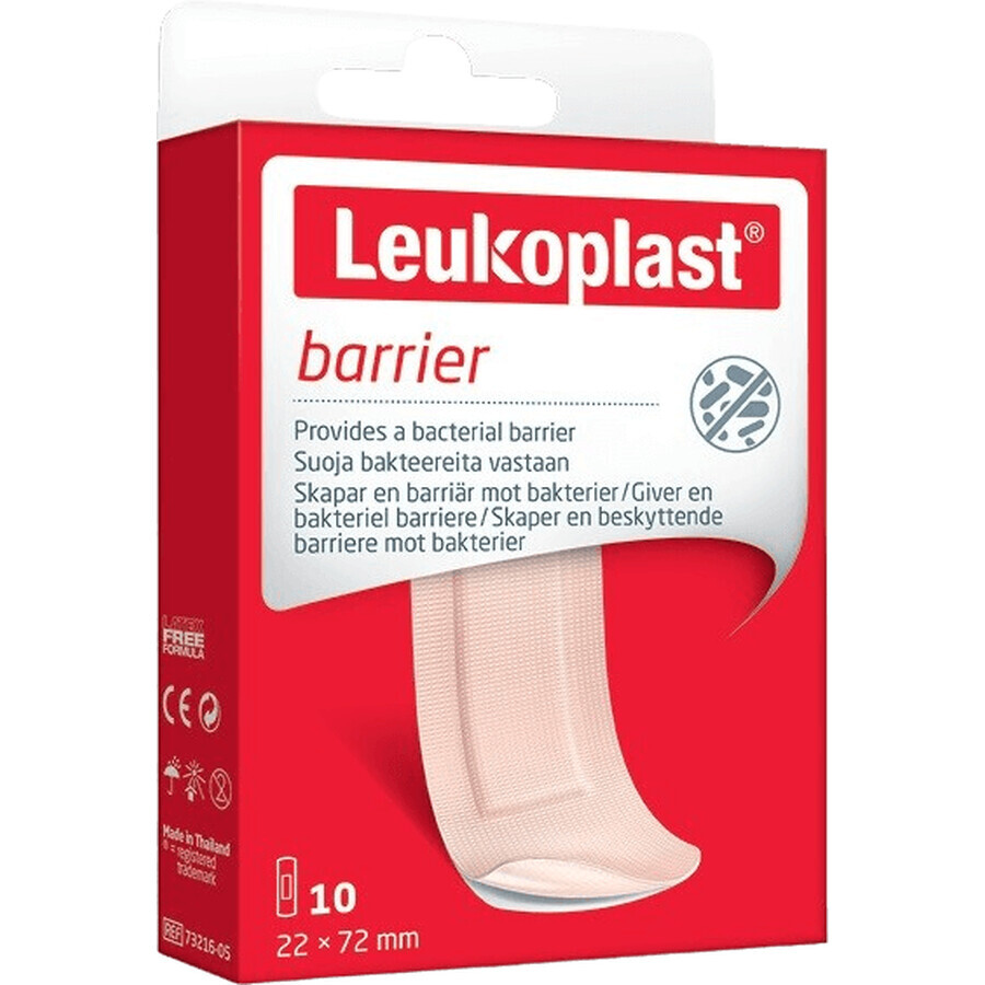 Leukoplast Barrier 22x72mm 10 buc