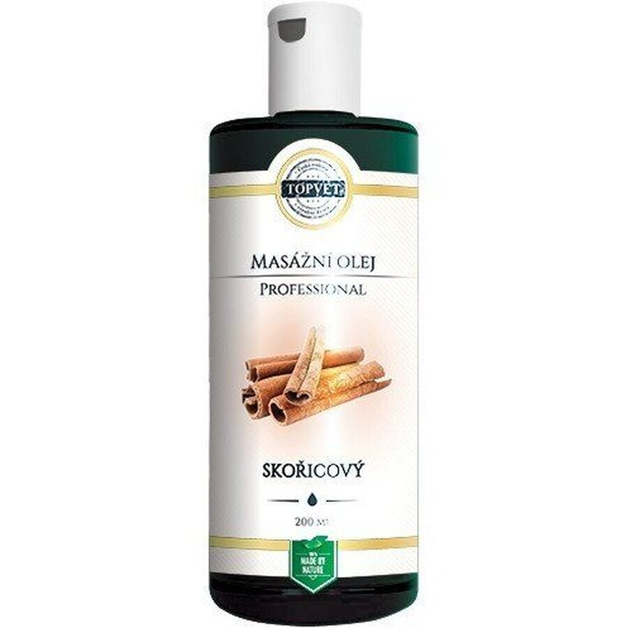 Topvet Kaneel massageolie 200 ml