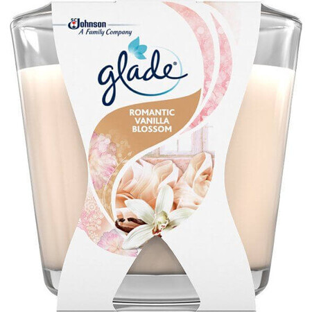 Glade Decor romantic scented candle with vanilla flowers 70 g