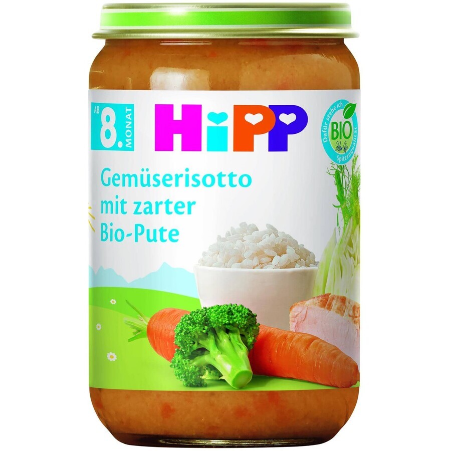 HiPP BIO Groentenrisotto met kalkoenvlees 220 g