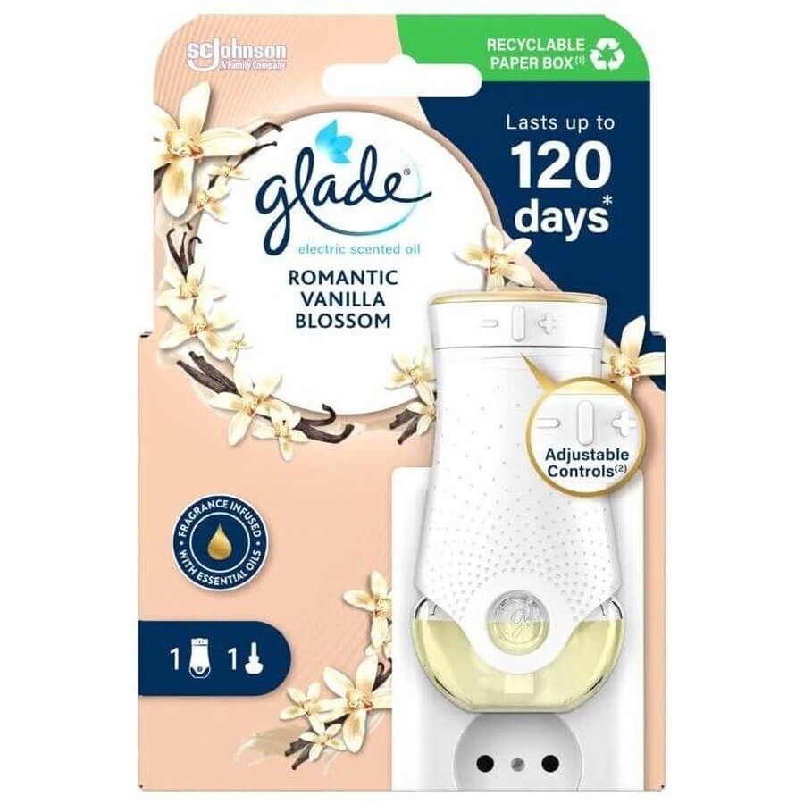 Lufterfrischer Glade Electric Romantic Romantische Vanilleblüte 20 ml