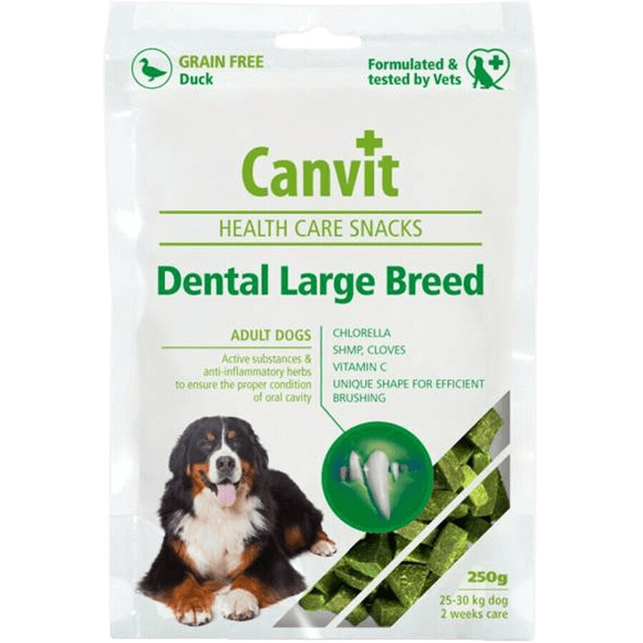 Canvit Snacks Dental Large Breed voor honden 250 g