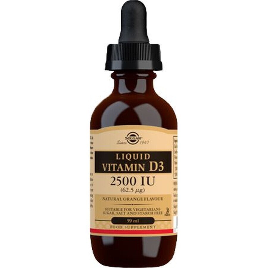 Solgar Vitamine D3 2500 IE 59 ml