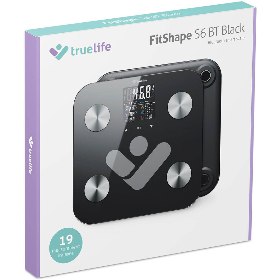 TrueLife FitShape S6 BT Zwart