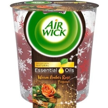 Airwick Amber Rose 105g Airwick Amber Rose Kaars