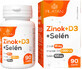 Platinum Zink + D3 + Selenium 90 tabletten